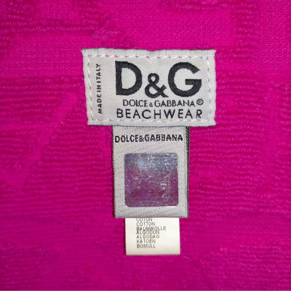 Dolce & Gabbana Pink Beach Tote Bag - Picture 6 of 10